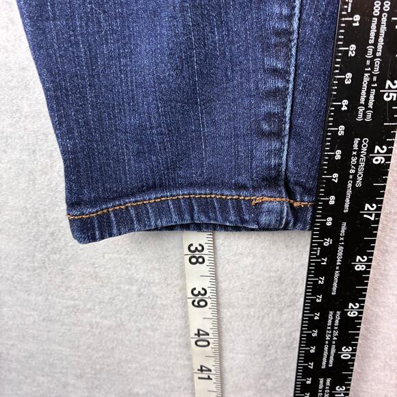 Torrid Jegging Jeans Women's 18R Plus Size Dark Wash Fading Casual Tummy Control - Picture 9 of 13